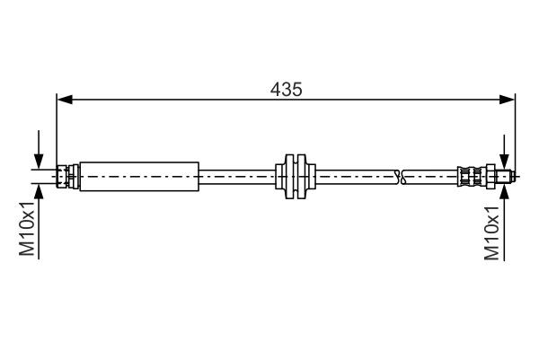 BOSCH Bremsschlauch