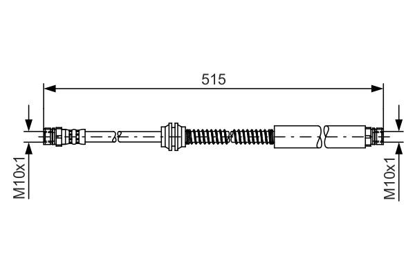 BOSCH Bremsschlauch
