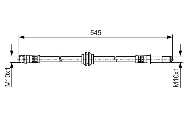 BOSCH Bremsschlauch