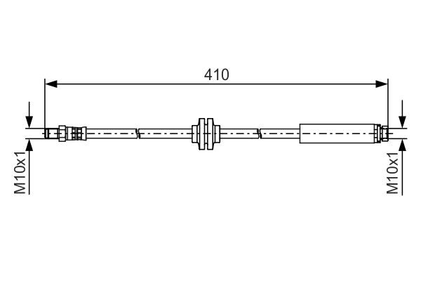 BOSCH Bremsschlauch