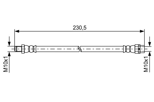 BOSCH Bremsschlauch