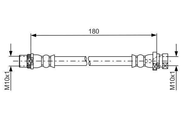 BOSCH Bremsschlauch