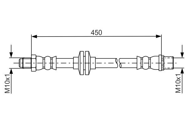 BOSCH Bremsschlauch