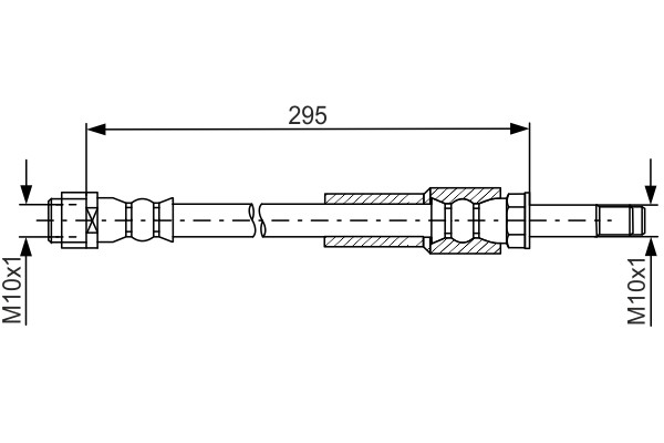 BOSCH Bremsschlauch