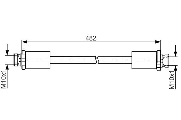 BOSCH Bremsschlauch