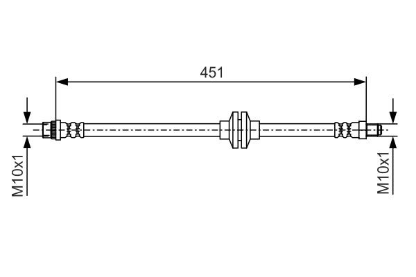 BOSCH Bremsschlauch