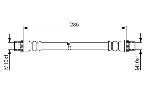 BOSCH Bremsschlauch