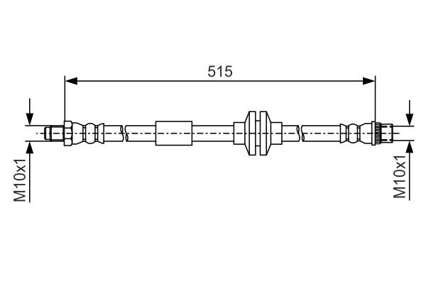 BOSCH Bremsschlauch