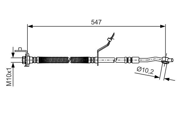BOSCH Bremsschlauch