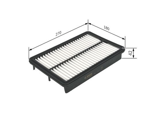 BOSCH Luftfilter