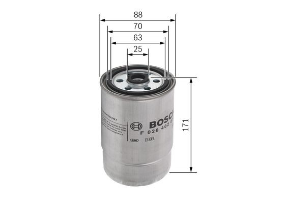 BOSCH Kraftstofffilter