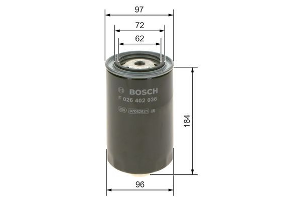 BOSCH Kraftstofffilter