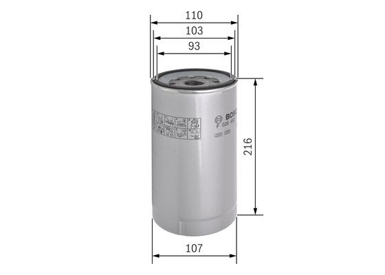 BOSCH Kraftstofffilter