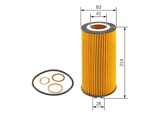 BOSCH Ölfilter