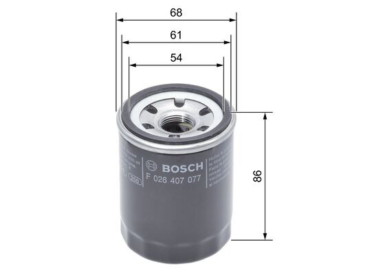 BOSCH Ölfilter