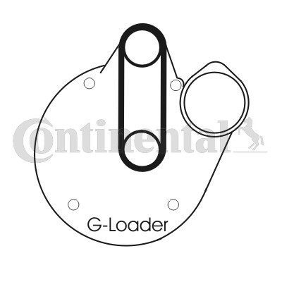 CONTINENTAL CTAM Zahnriemen