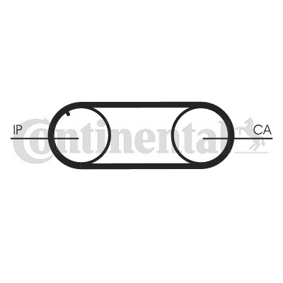 CONTINENTAL CTAM Zahnriemen