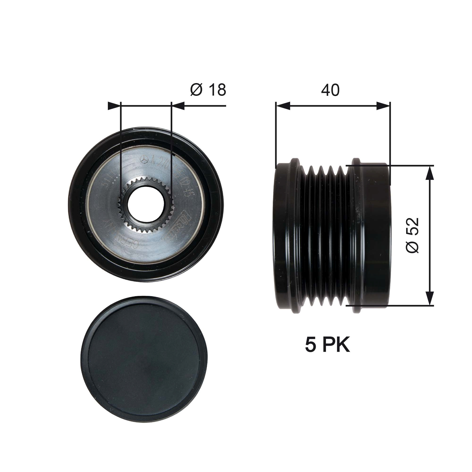GATES Generatorfreilauf