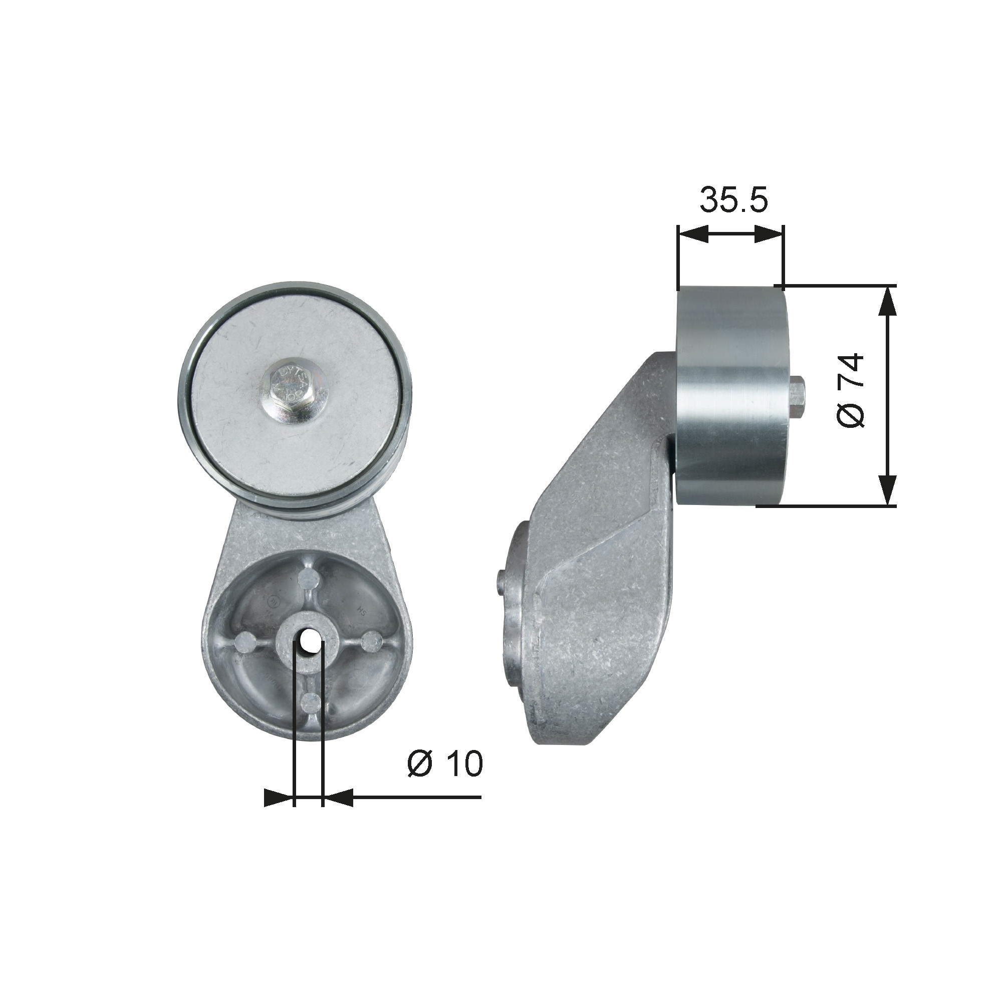 GATES Riemenspanner, Keilrippenriemen