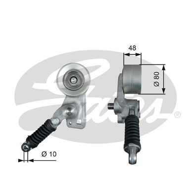 GATES Riemenspanner, Keilrippenriemen