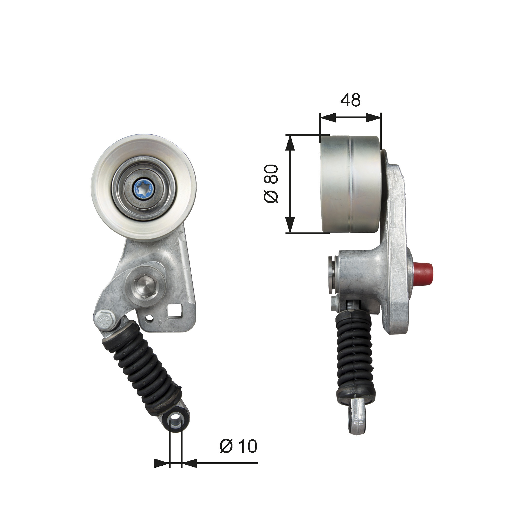GATES Riemenspanner, Keilrippenriemen