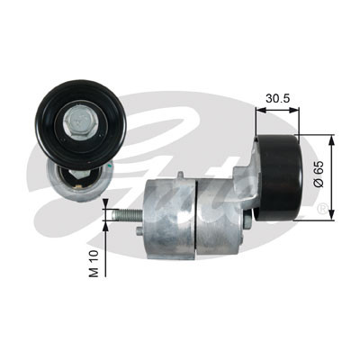 GATES Spannrolle, Keilrippenriemen