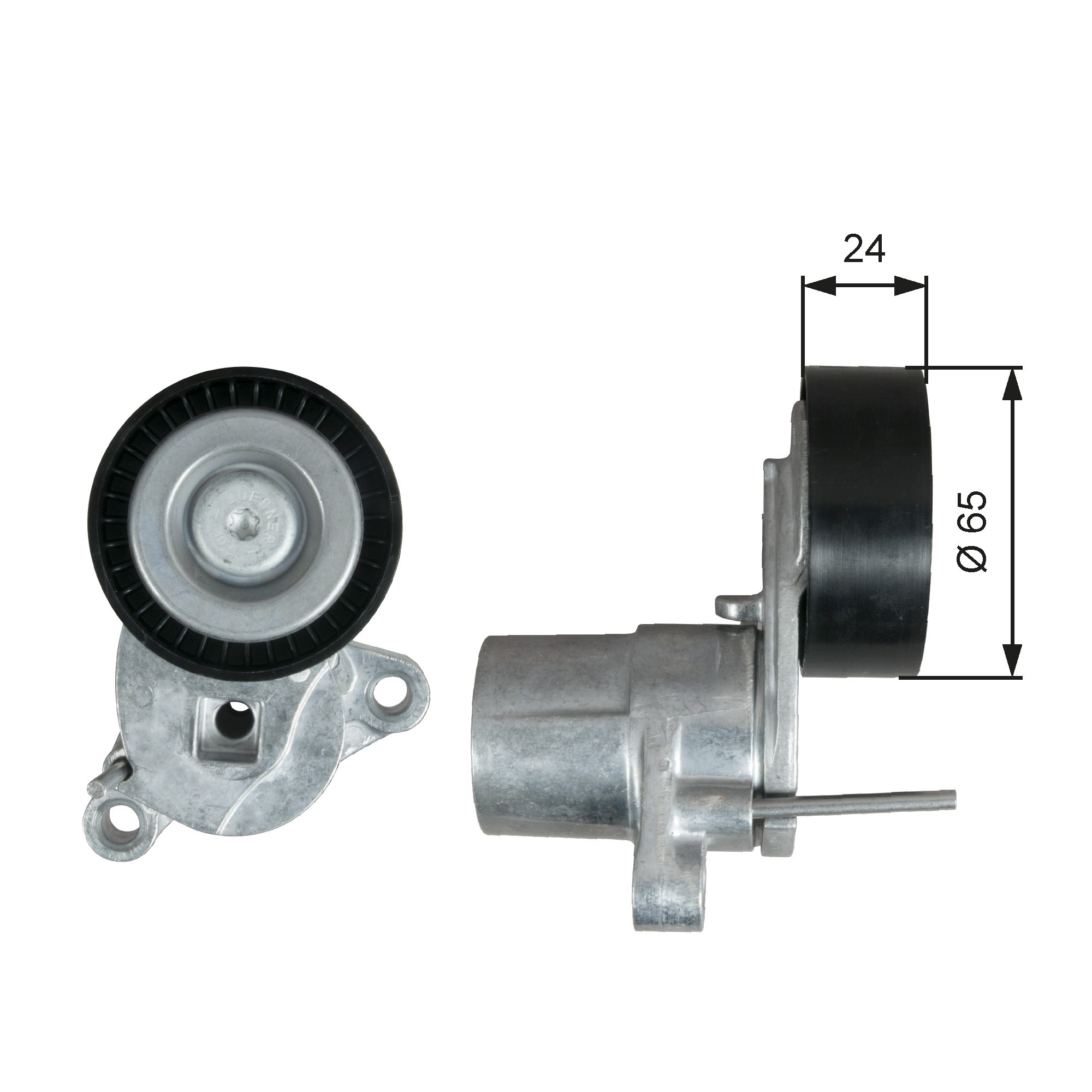 GATES Spannrolle, Keilrippenriemen