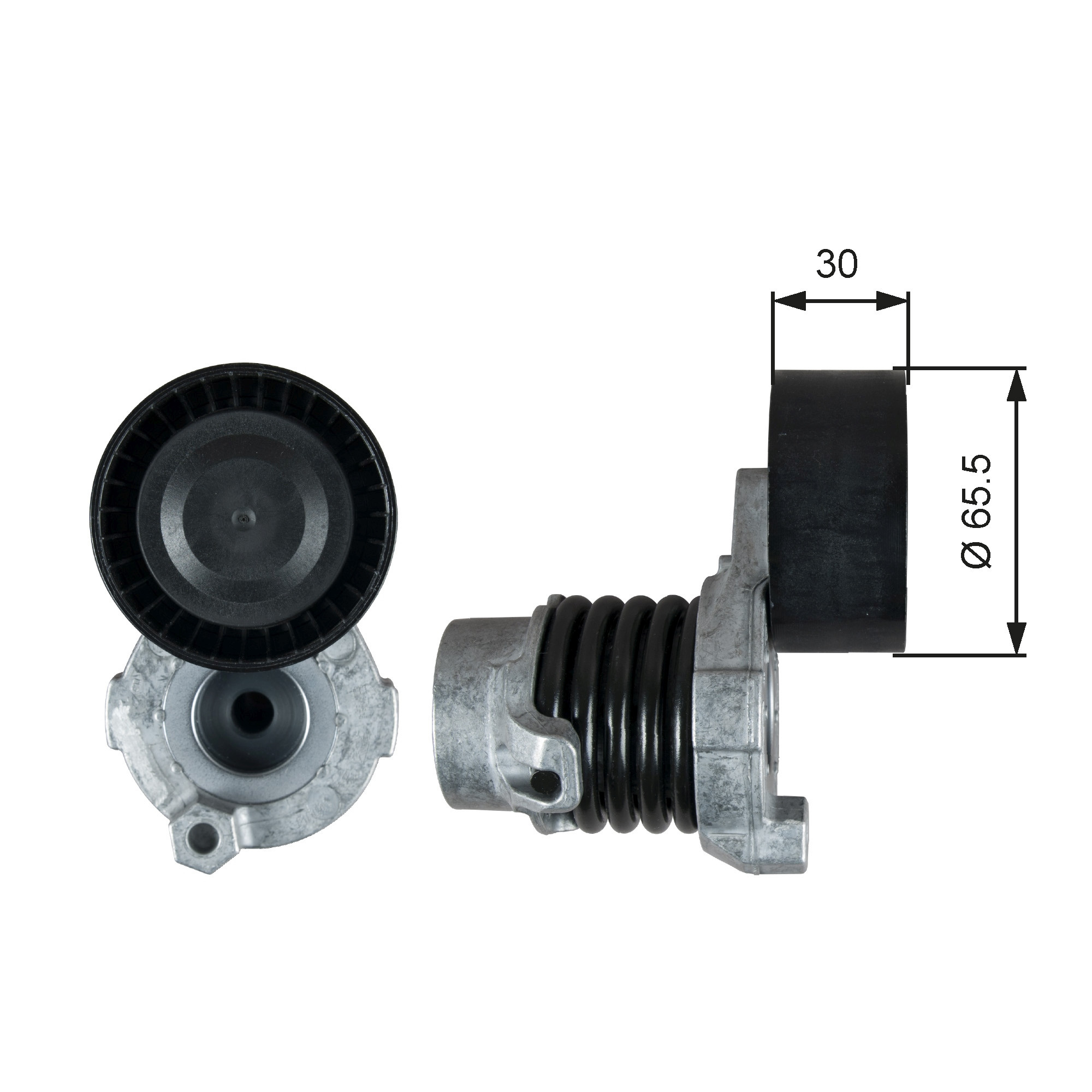 GATES Spannrolle, Keilrippenriemen