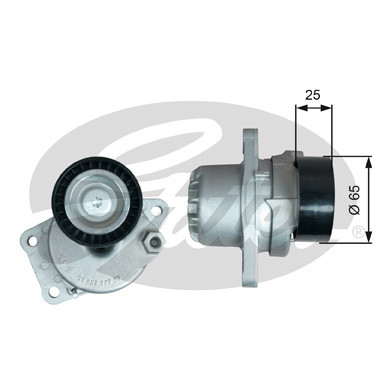 GATES Spannrolle, Keilrippenriemen