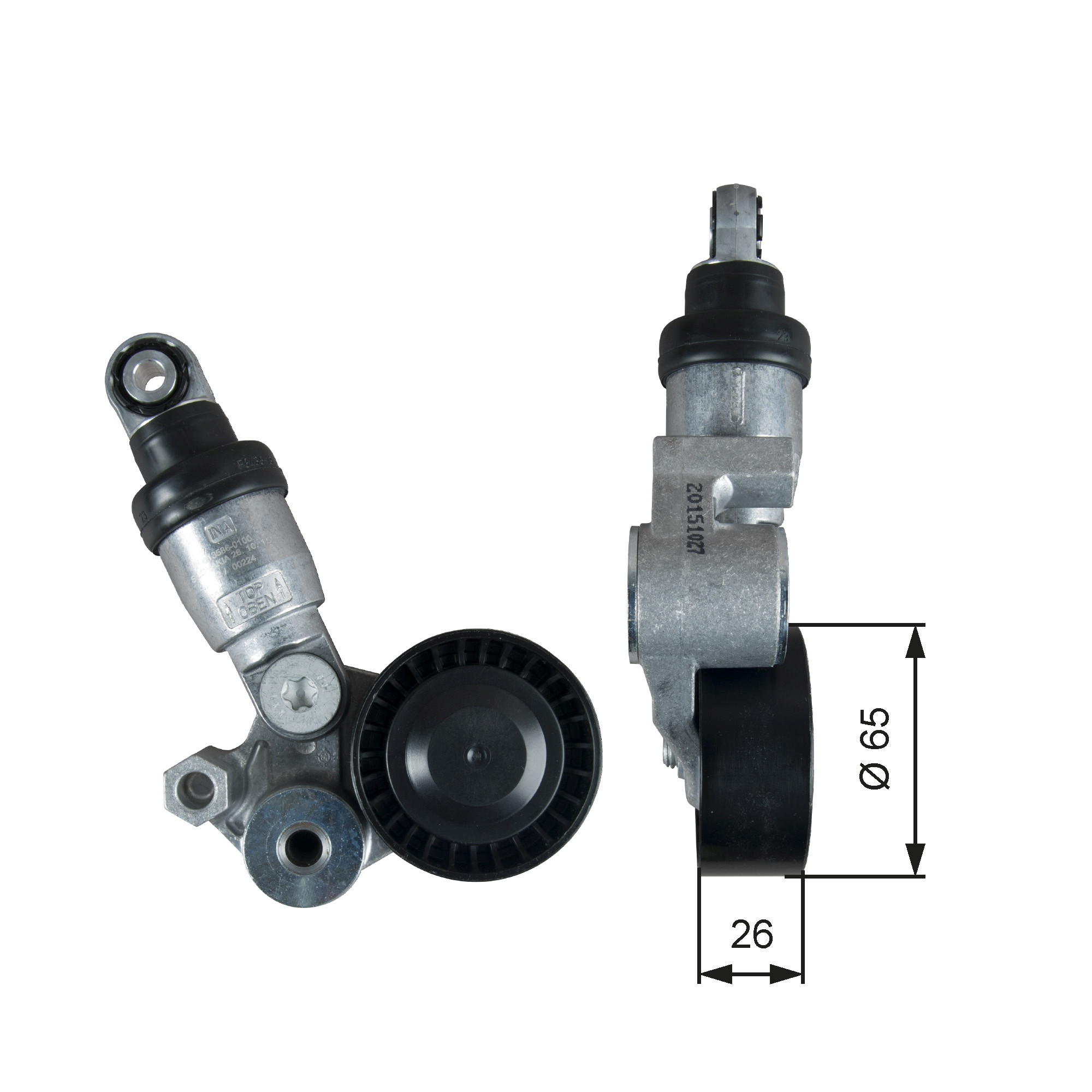 GATES Spannrolle, Keilrippenriemen