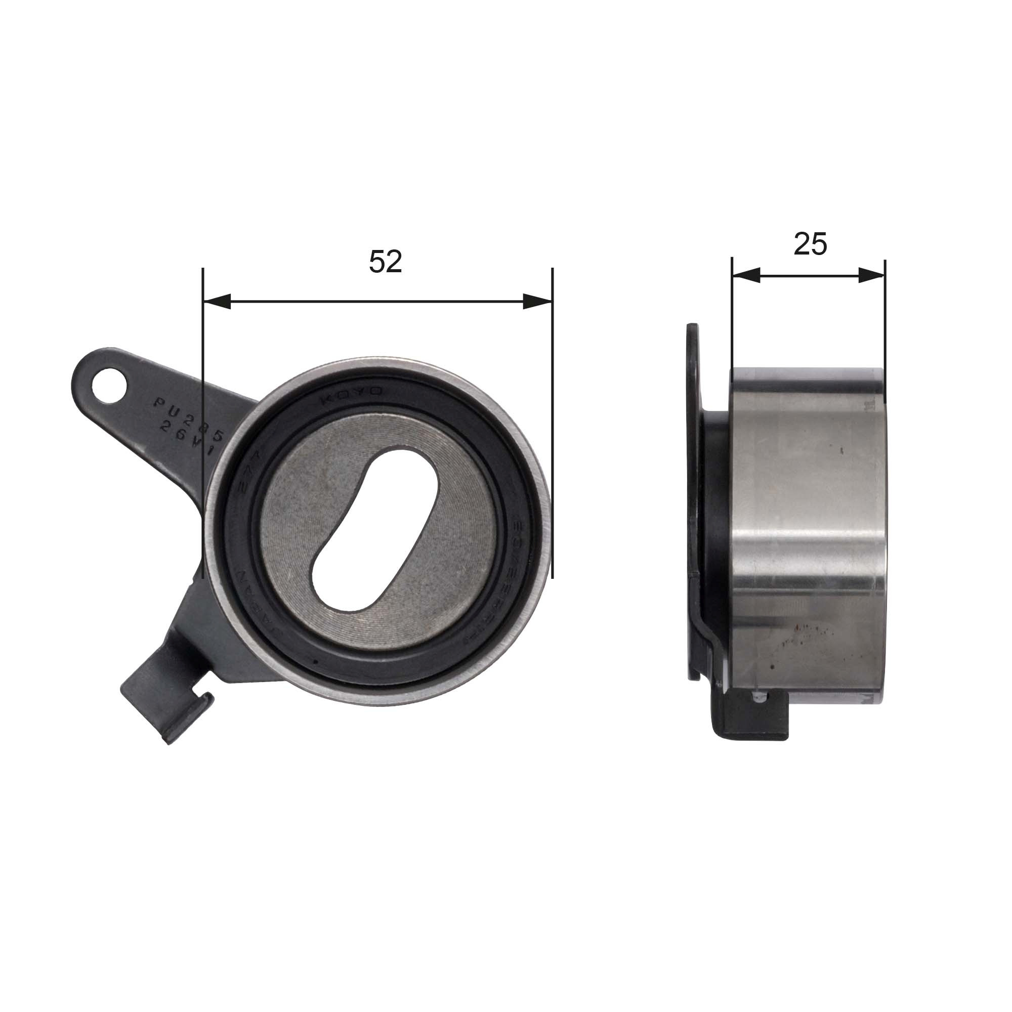 GATES Spannrolle, Zahnriemen