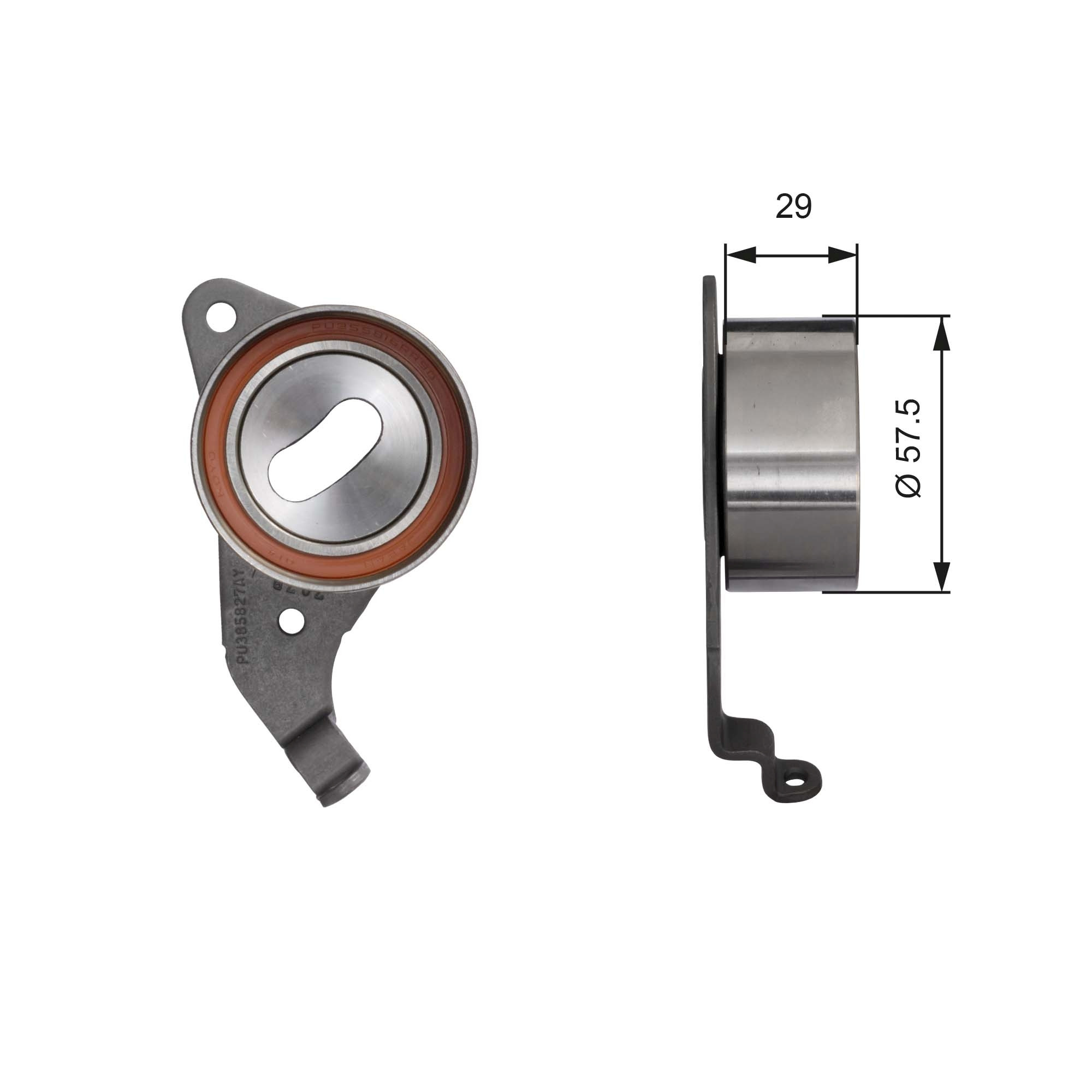 GATES Spannrolle, Zahnriemen