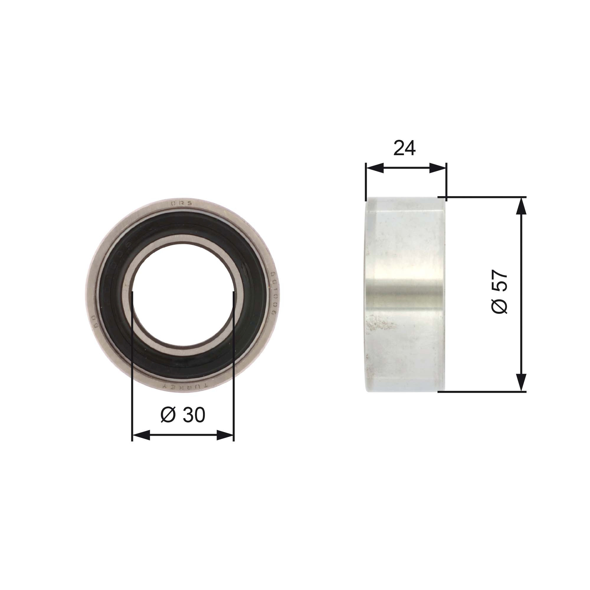 GATES Spannrolle, Zahnriemen