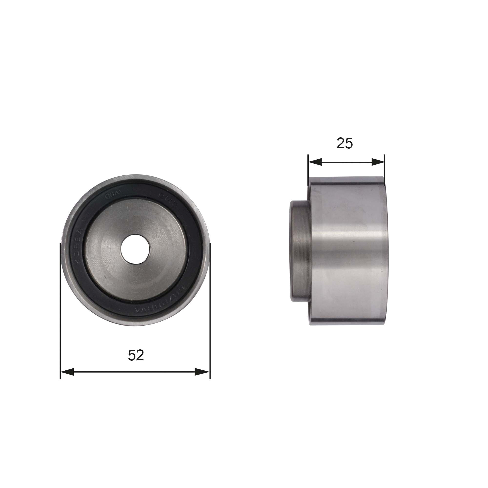 GATES Umlenk-/Führungsrolle, Zahnriemen