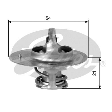 GATES Thermostat, Kühlmittel