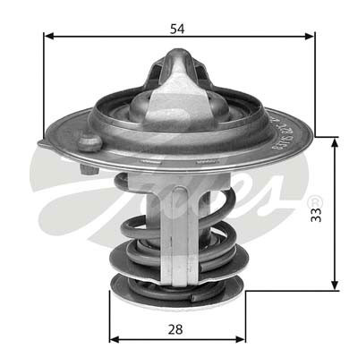 GATES Thermostat, Kühlmittel