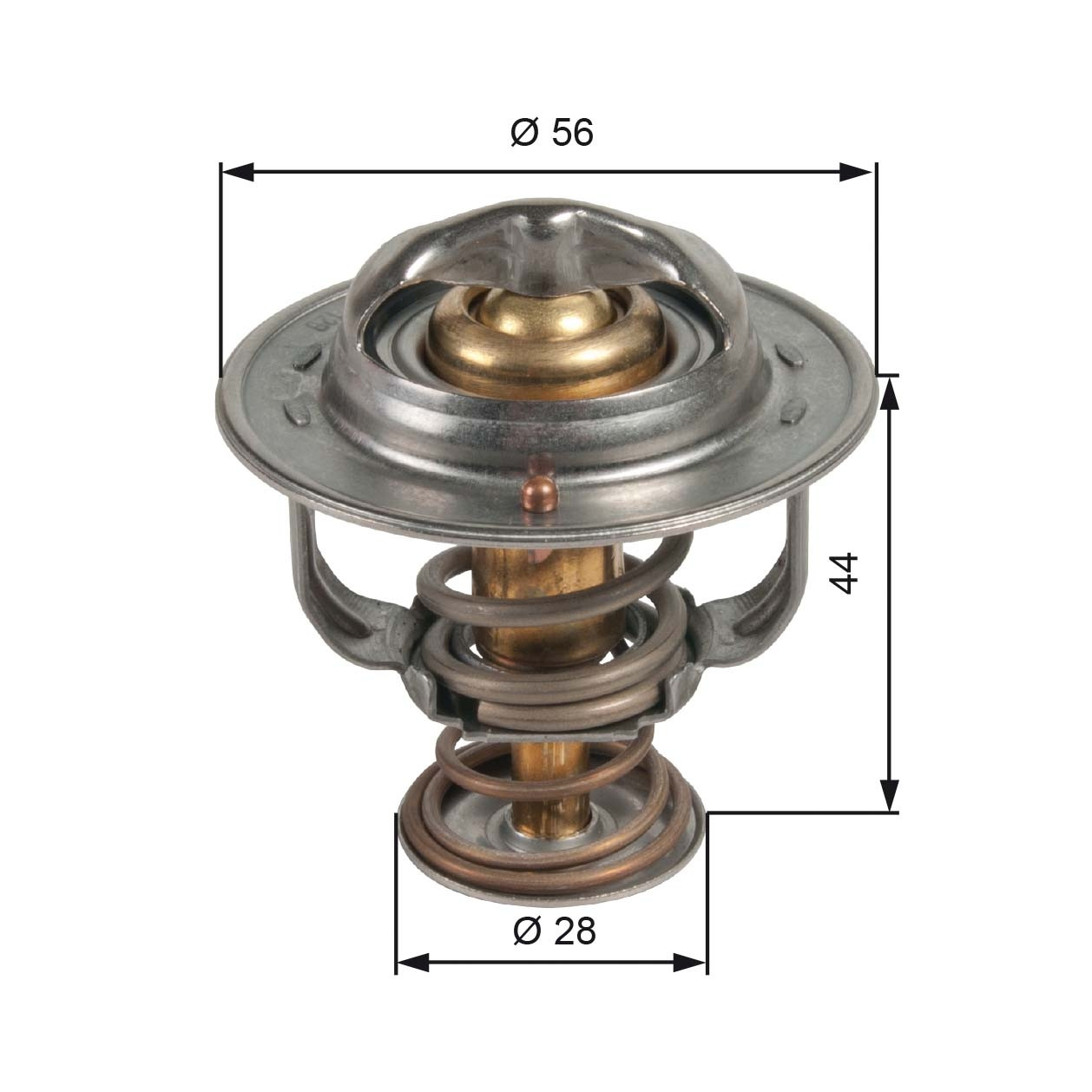 GATES Thermostat, Kühlmittel GATES Thermostat, Kühlmittel