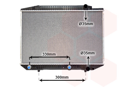 VAN WEZEL Kühler, Motorkühlung