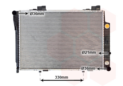 VAN WEZEL Kühler, Motorkühlung