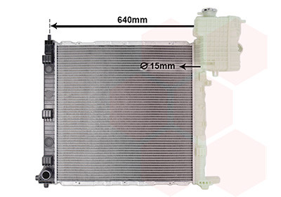 VAN WEZEL Kühler, Motorkühlung