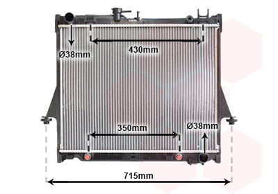 VAN WEZEL Kühler, Motorkühlung