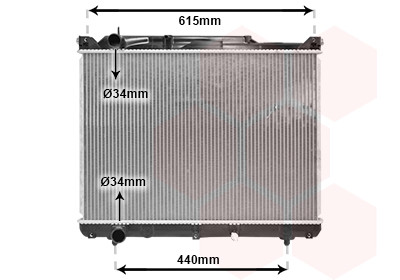 VAN WEZEL Kühler, Motorkühlung