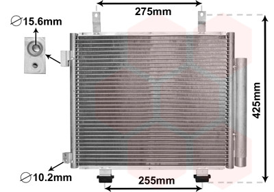 VAN WEZEL Kondensator, Klimaanlage