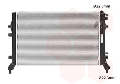 VAN WEZEL Kühler, Motorkühlung