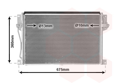 VAN WEZEL Kondensator, Klimaanlage