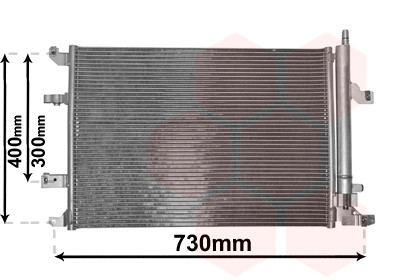 VAN WEZEL Kondensator, Klimaanlage