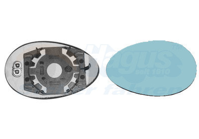 VAN WEZEL Spiegelglas, Außenspiegel