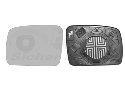 VAN WEZEL Spiegelglas, Außenspiegel