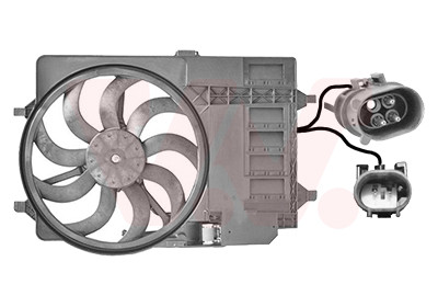 VAN WEZEL Lüfter, Motorkühlung