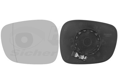 VAN WEZEL Spiegelglas, Außenspiegel